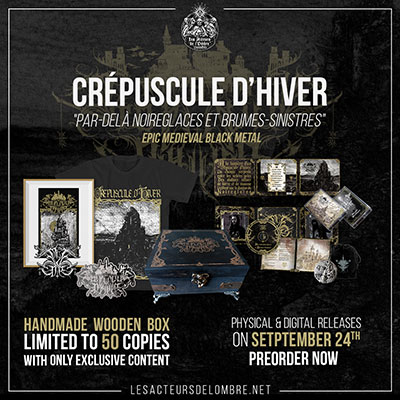 CRÉPUSCULE D’HIVER SIGNS WITH LADLO // CROWDFUNDING // LYRIC VIDEO