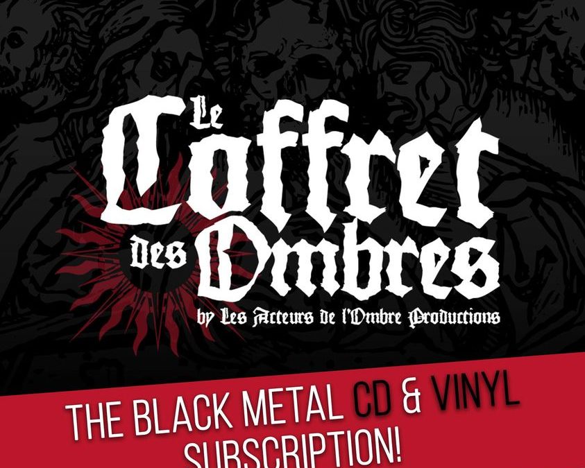 LE COFFRET DES OMBRES : CD / VINYL SUBSCRIPTION