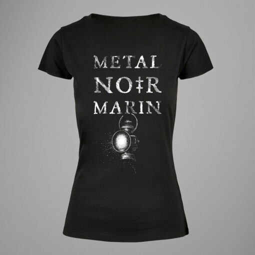 Houle Ciel cendre et misère noire T-Shirt femme verso
