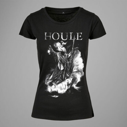Houle Ciel cendre et misère noire T-Shirt femme